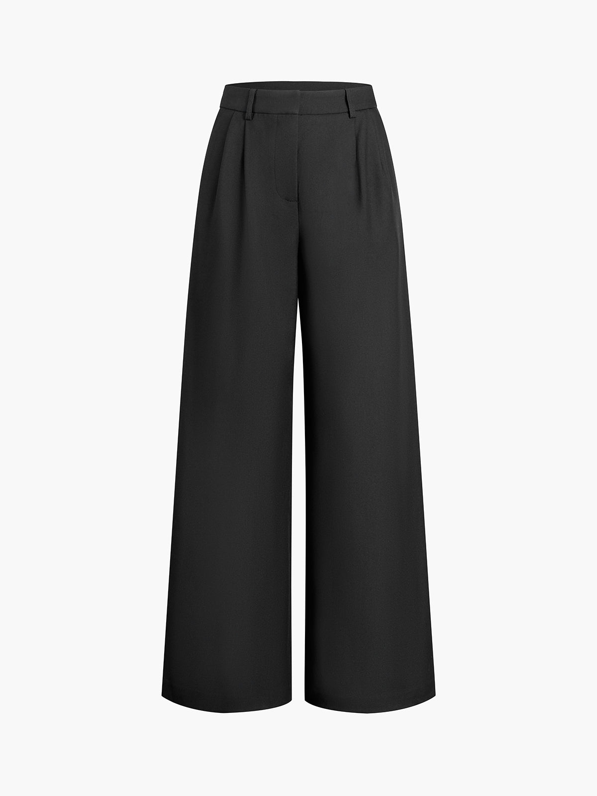 Clara – Elegante high-waist pantalon met wijde pijpen