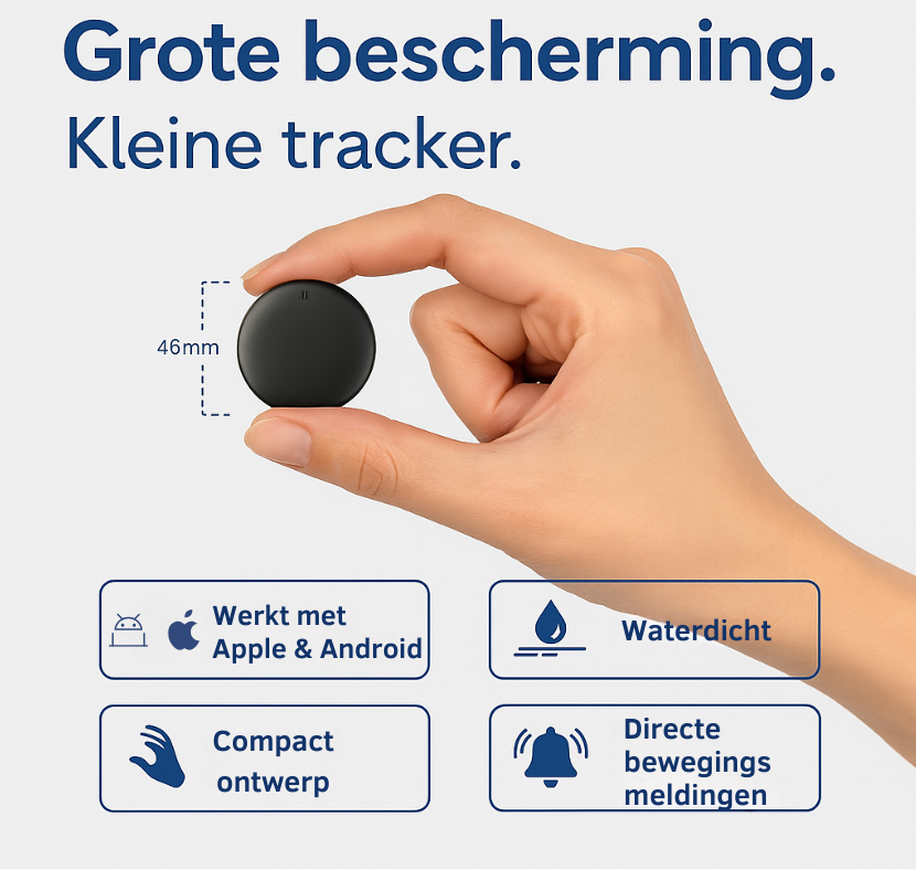 TrackTag GPS – Stop met stressen, start met vinden.
