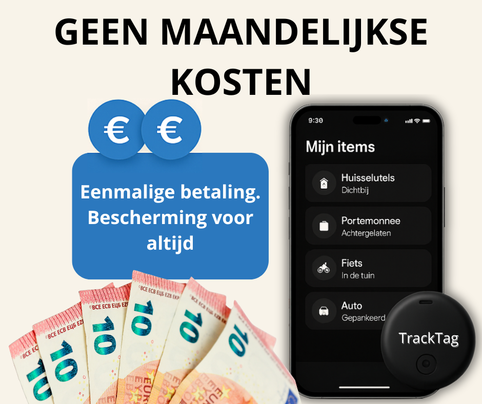 TrackTag GPS – Stop met stressen, start met vinden.