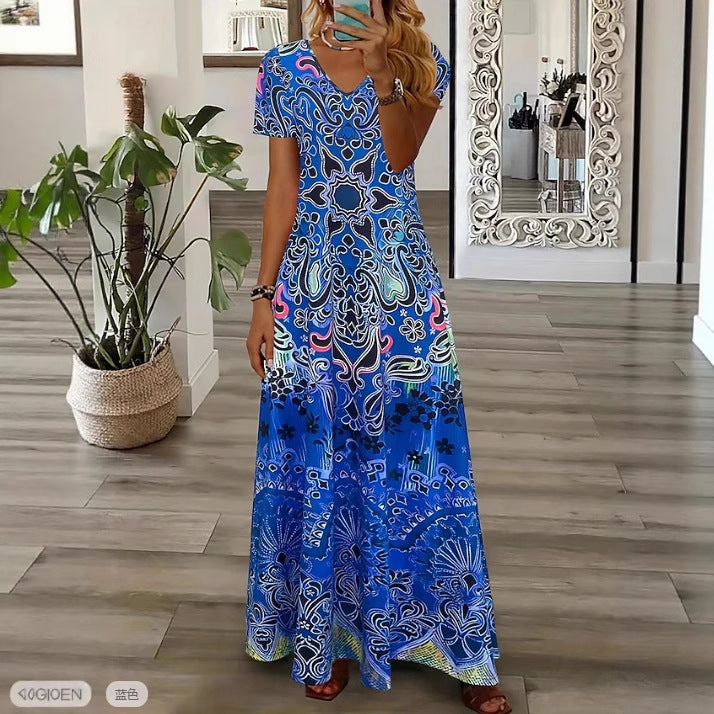 Bohemian - Ornate Maxi Dress