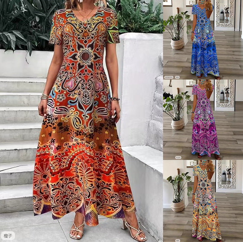 Bohemian - Ornate Maxi Dress