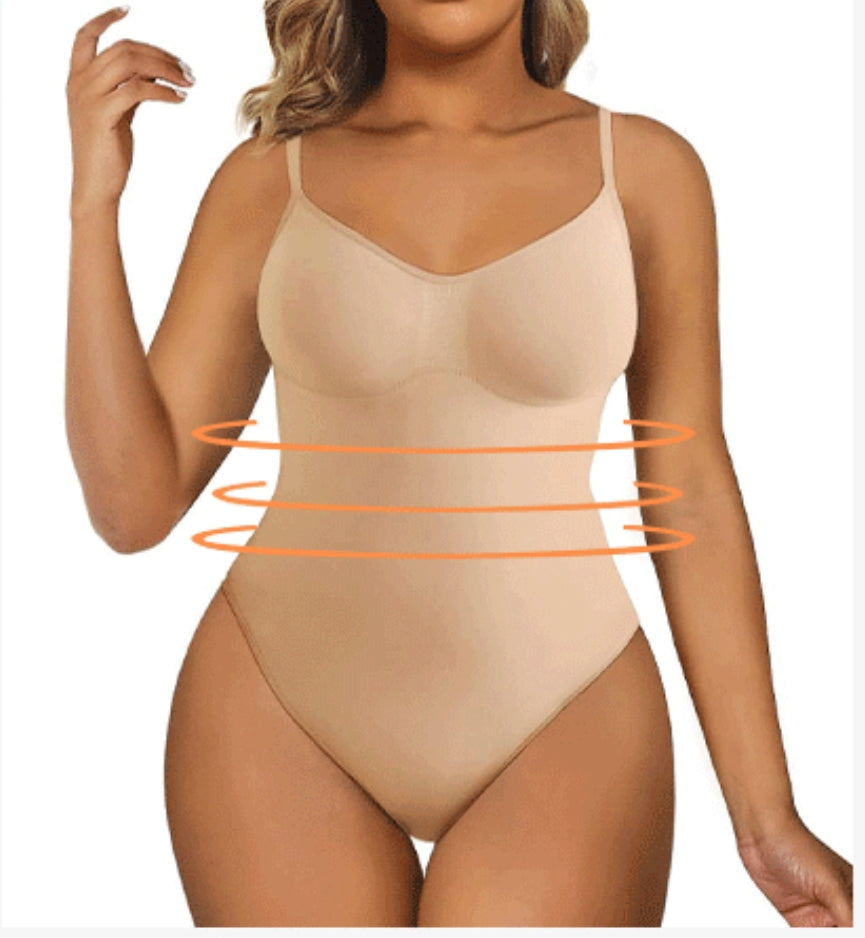 Figuurcorrigerende body met slip