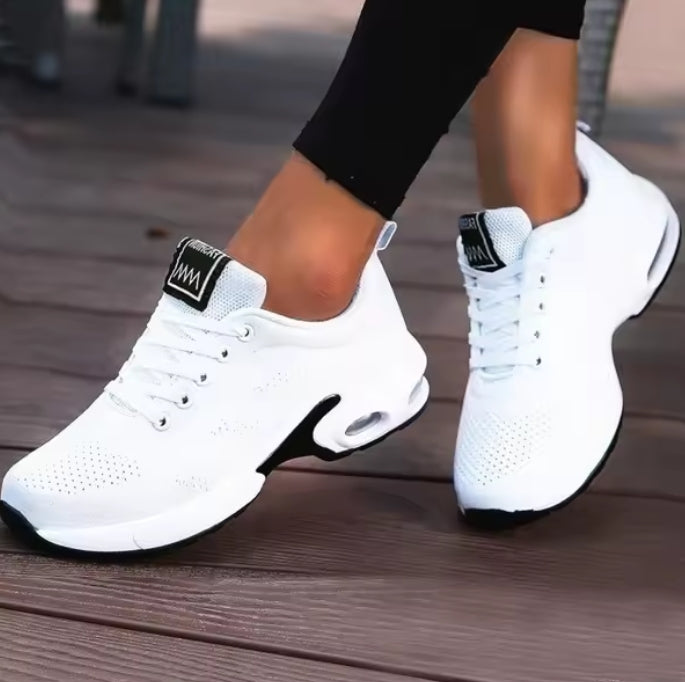 EnduraStep | Dames Sneaker met Luchtkussen Zool en Mesh Bovenwerk