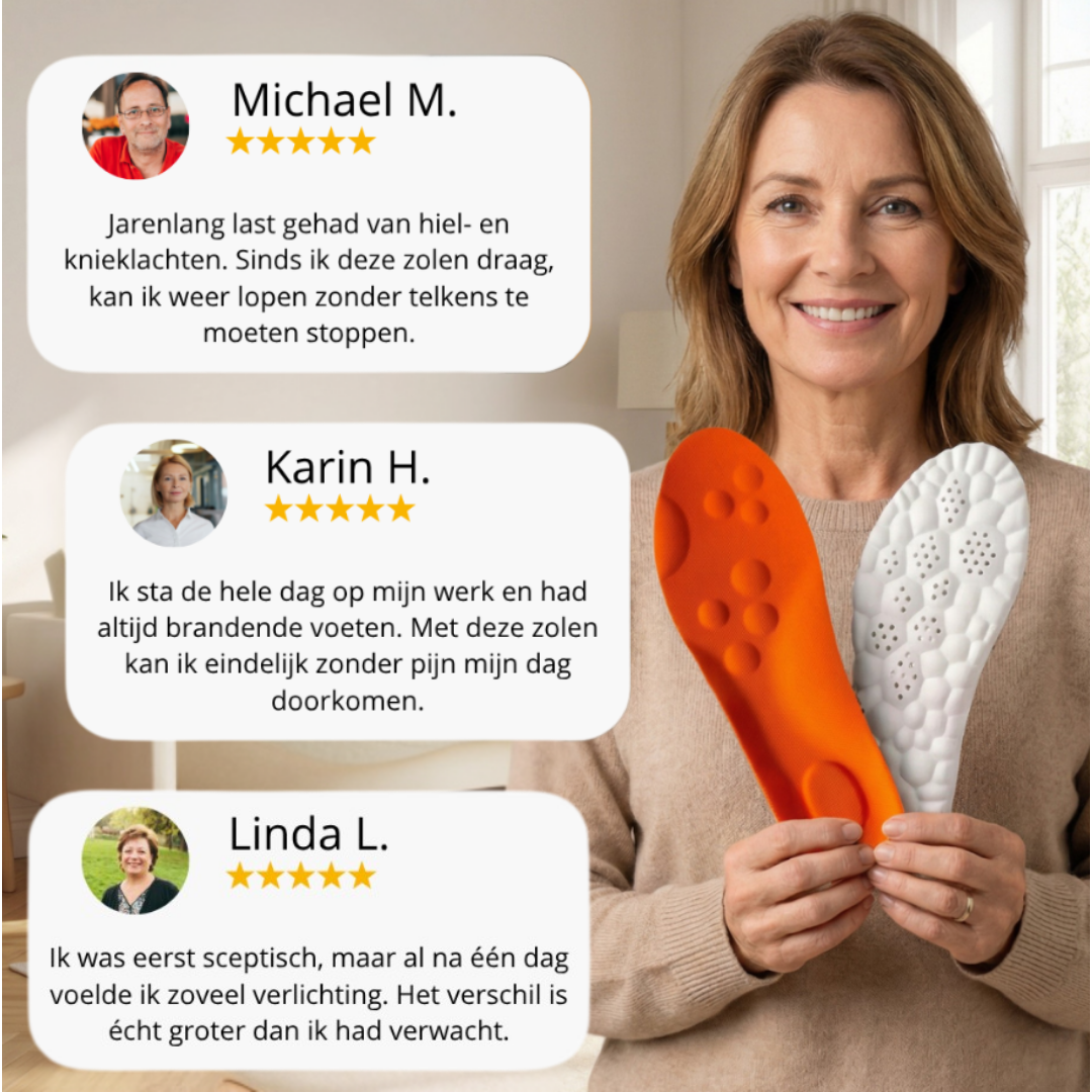 Vital Inlegzool – Directe verlichting bij voetpijn
