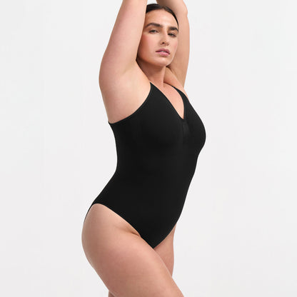 Figuurcorrigerende body met slip