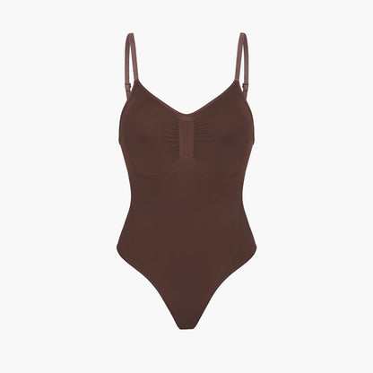 Figuurcorrigerende body met slip