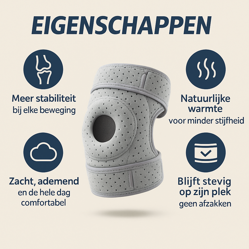 OrthoKnee Pro – De brace die je knie ontspant, stabiliseert en direct verlichting geeft