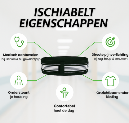 IschiaBelt – Directe verlichting bij rug- en zenuwpijn