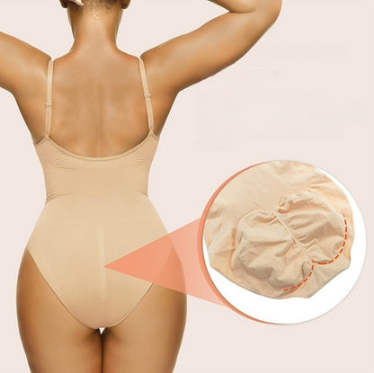 Figuurcorrigerende body met slip