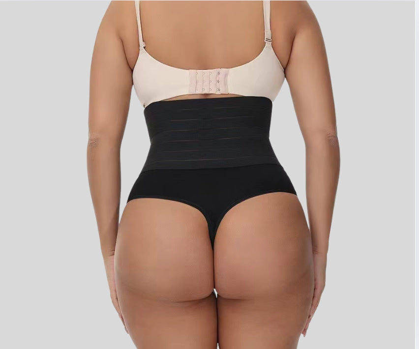 High Waist Shapewear String