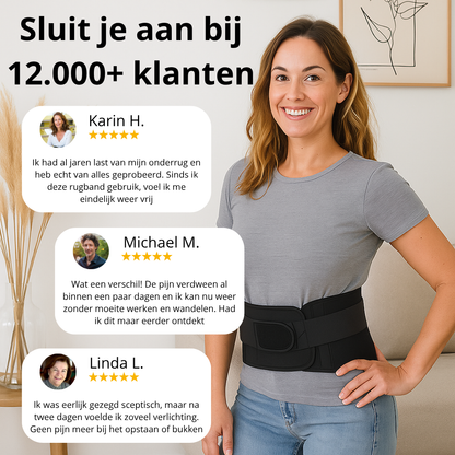 CoreBelt Max- Weer lekker wandelen, bukken en tillen met vertrouwen